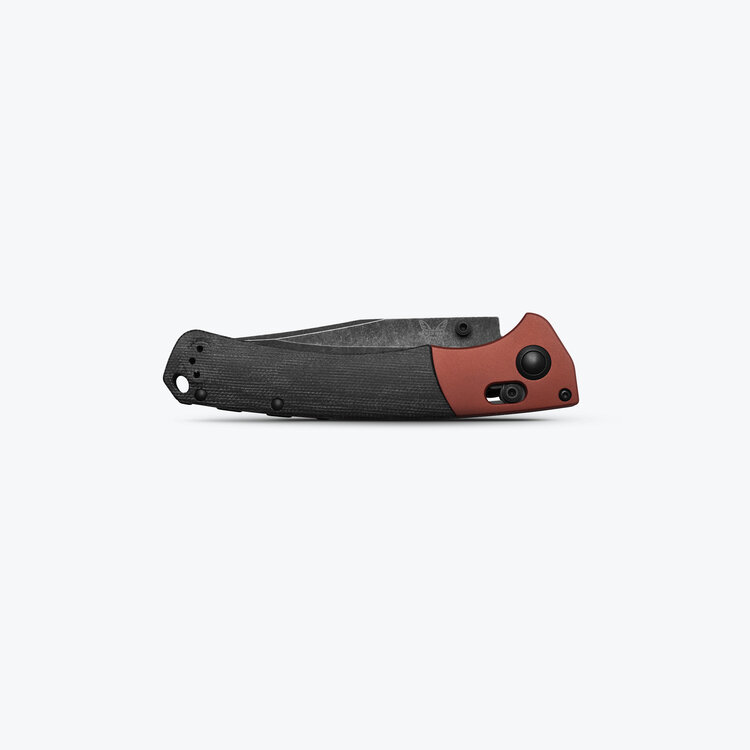 Benchmade Benchmade Crooked River Blackwash DLC Blade Burnt Copper & Black Micarta Handle (15080BK-04)