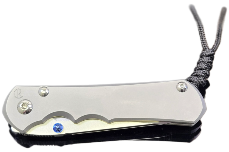 Chris Reeve Knives Chris Reeve Large Inkosi Plain Tanto Glass Blasted Handles (LIN-1130)