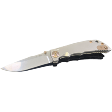 Spartan Blades Spartan Blades Spartan Harsey Folder Stonewash Blade Satin Frame Bronze Ano Hw