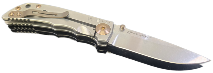 Spartan Blades Spartan Blades Spartan Harsey Folder Stonewash Blade Satin Frame Bronze Ano Hw