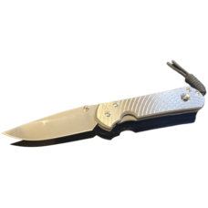 Chris Reeve Knives Chris Reeve Large Sebenza 31 Unique Graphic Artist's Choice W/ Cabochon