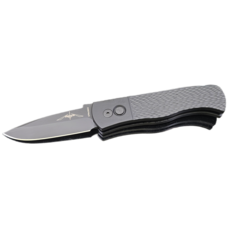 Pro-Tech Pro-Tech Emerson CQC7 Auto 20CV Black Spearpoint Blade Black Jigged Textured Handle (E7A06-20CV)