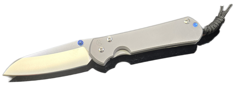 Chris Reeve Knives Chris Reeve Large Sebenza 31 Insingo Blade Glass Blasted Handle (L31-1685)