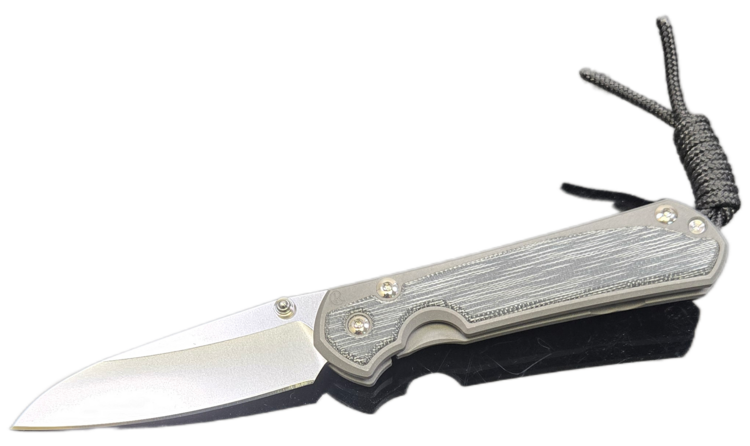 Chris Reeve Knives Chris Reeve Small Sebenza 31 Insingo Blade Black Canvas Micarta (S31-1224)