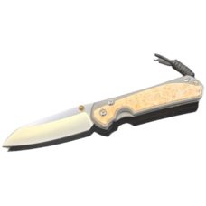 Chris Reeve Large Sebenza 31 Box Elder Inlay Insingo Blade (L31-1126)