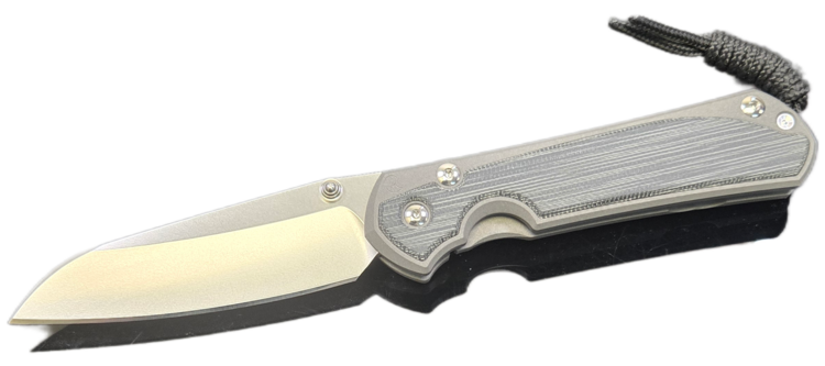 Chris Reeve Knives Chris Reeve Small Sebenza Insingo Blade Black Canvas Micarta (S31-1220)