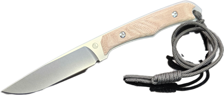 Chris Reeve Knives Chris Reeve Inyoni Natural Canvas Micarta Drop Point (INY-1001)