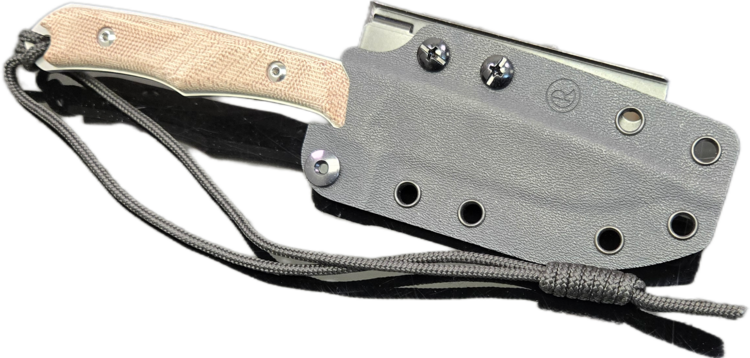 Chris Reeve Knives Chris Reeve Inyoni Natural Canvas Micarta Drop Point (INY-1001)