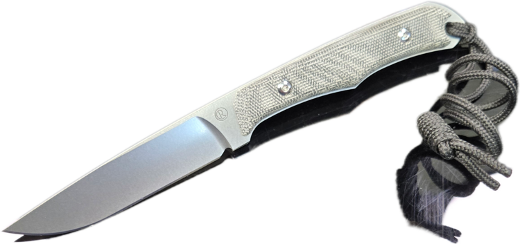 Chris Reeve Knives Chris Reeve Inyoni Black Canvas Micarta Drop Point (INY-1000)