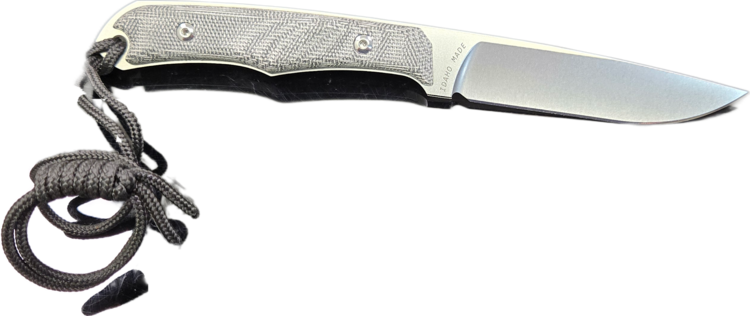 Chris Reeve Knives Chris Reeve Inyoni Black Canvas Micarta Drop Point (INY-1000)