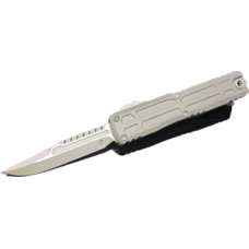 Microtech Microtech Ultratech EX- ZBP  Interceptor Signature Series  Natural Clear Apocalyptic Standard (1117EX-10APNCS)