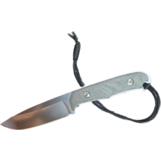 Chris Reeve Black Canvas Micarta Backpacker Drop Point (BPR-1000)