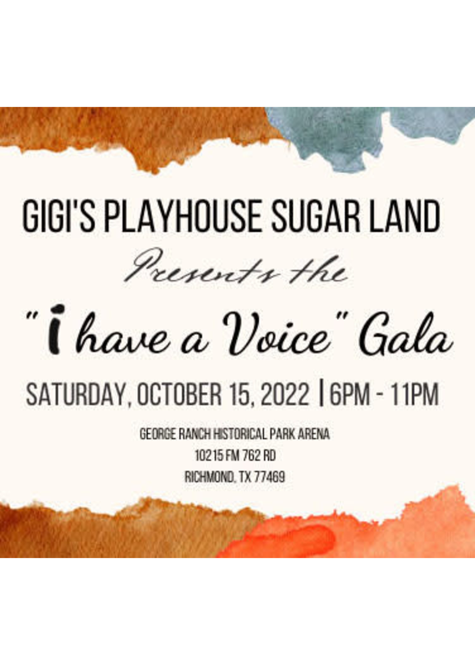 GiGis Playhouse Gala Cash Donation $60 (used to buy wine for Gala)