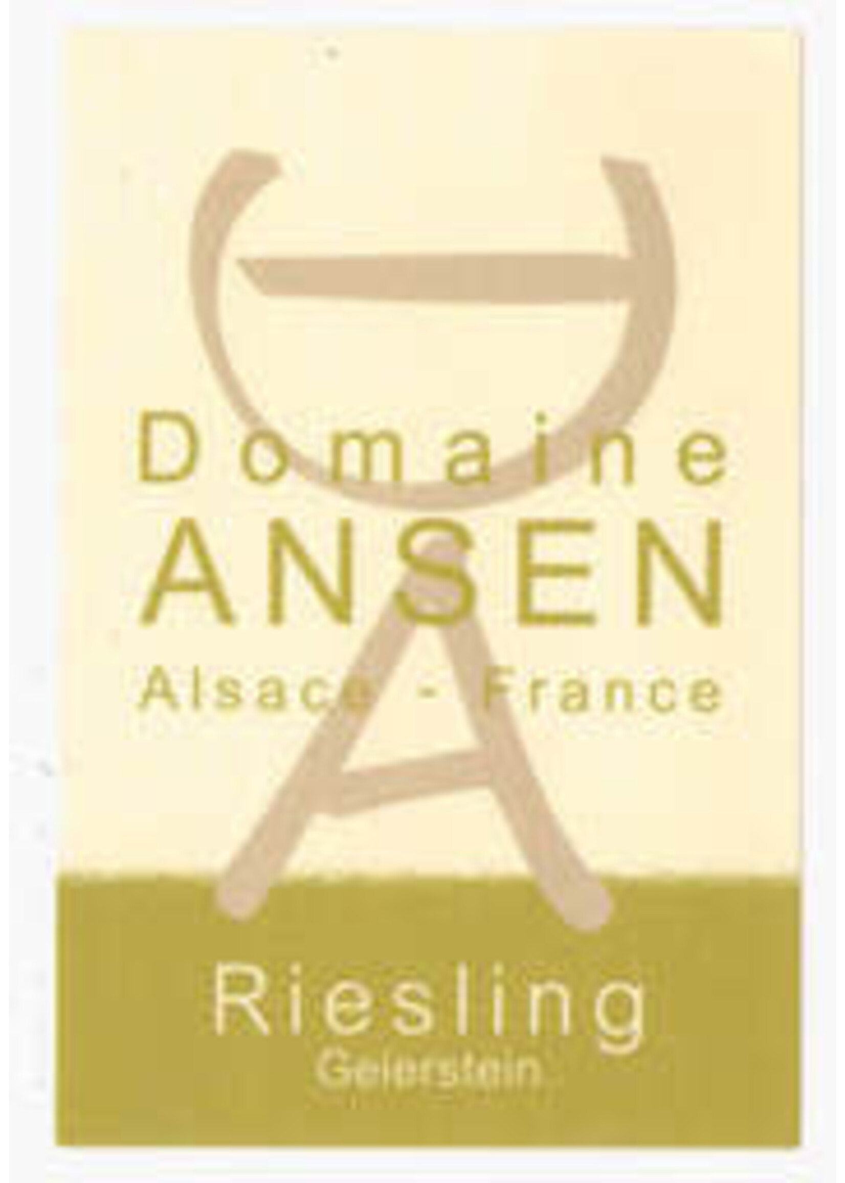 Ansen Domaine Ansen Geierstein  Riesling Alsace , France 2021