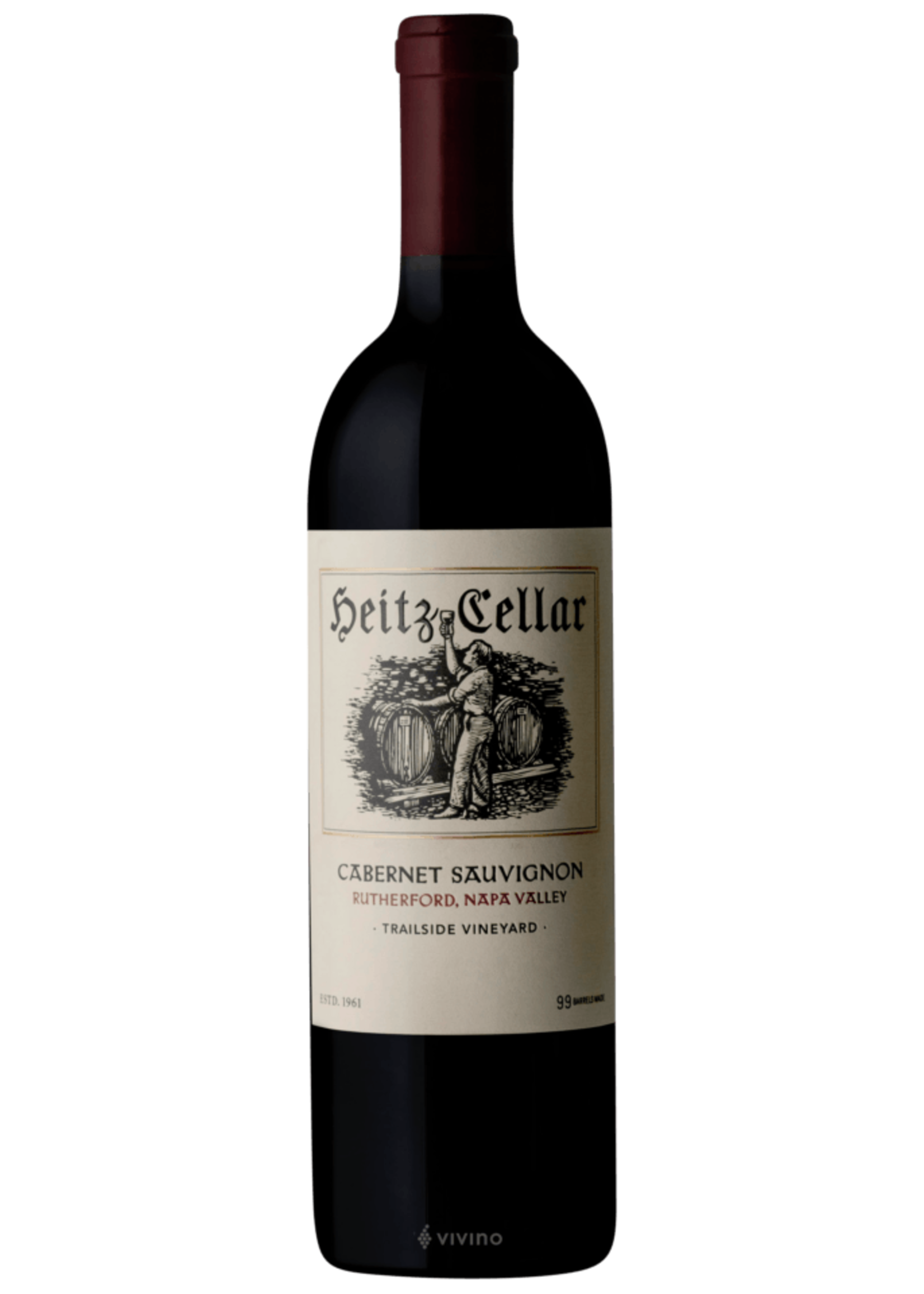 Heitz Heitz Cabernet Sauvignon Trailside Vineyard Rutherford Napa Valley 2017