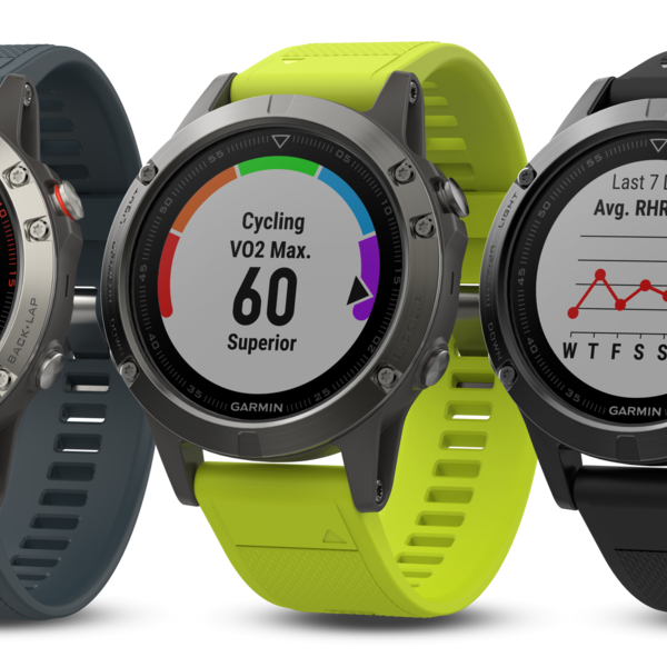 Garmin fÄnix® 5 Slate Gray with Black Band - Utah Whitewater Gear