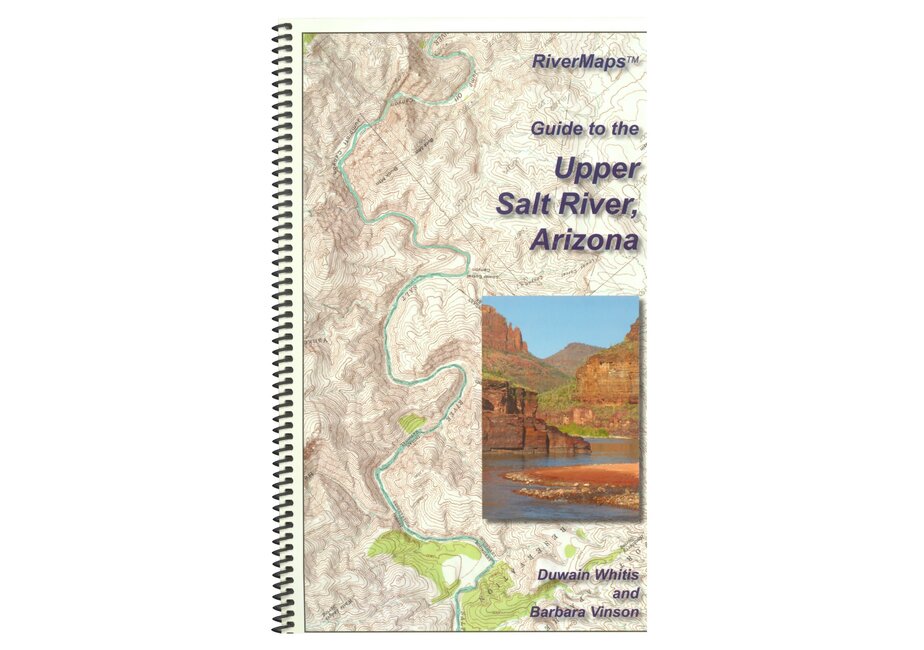 RiverMaps Upper Salt River Arizona Guide Book