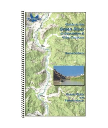 RiverMaps Green River in Desolation & Gray Canyons Guide Book