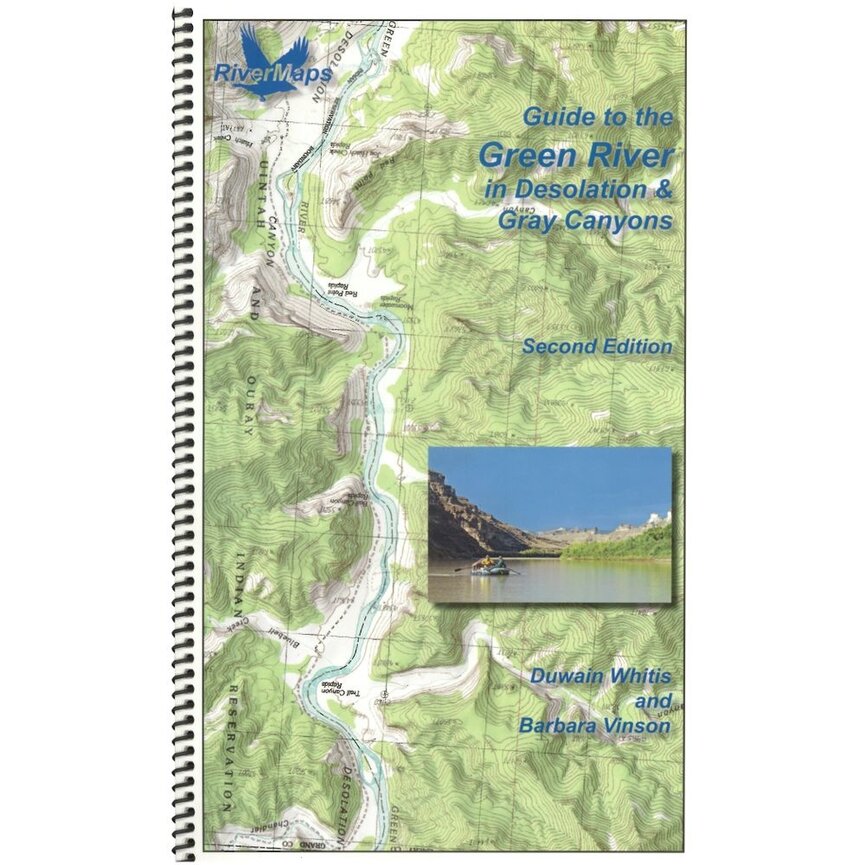 RiverMaps Green River in Desolation & Gray Canyons Guide Book