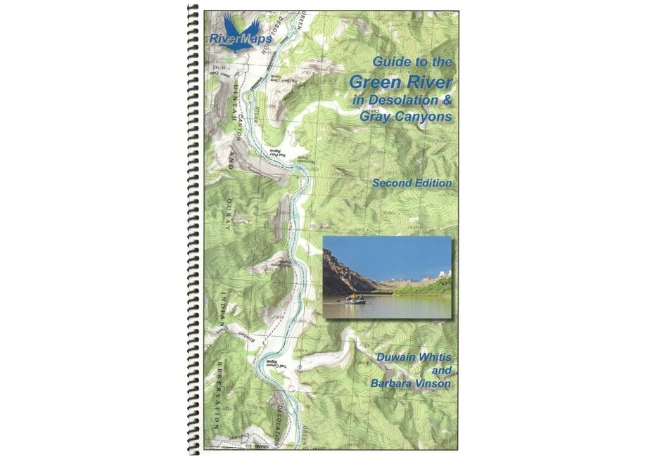 RiverMaps Green River in Desolation & Gray Canyons Guide Book