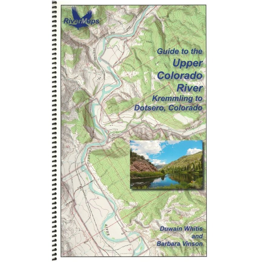 RiverMaps Upper Colorado  2nd Edition River Guide Book