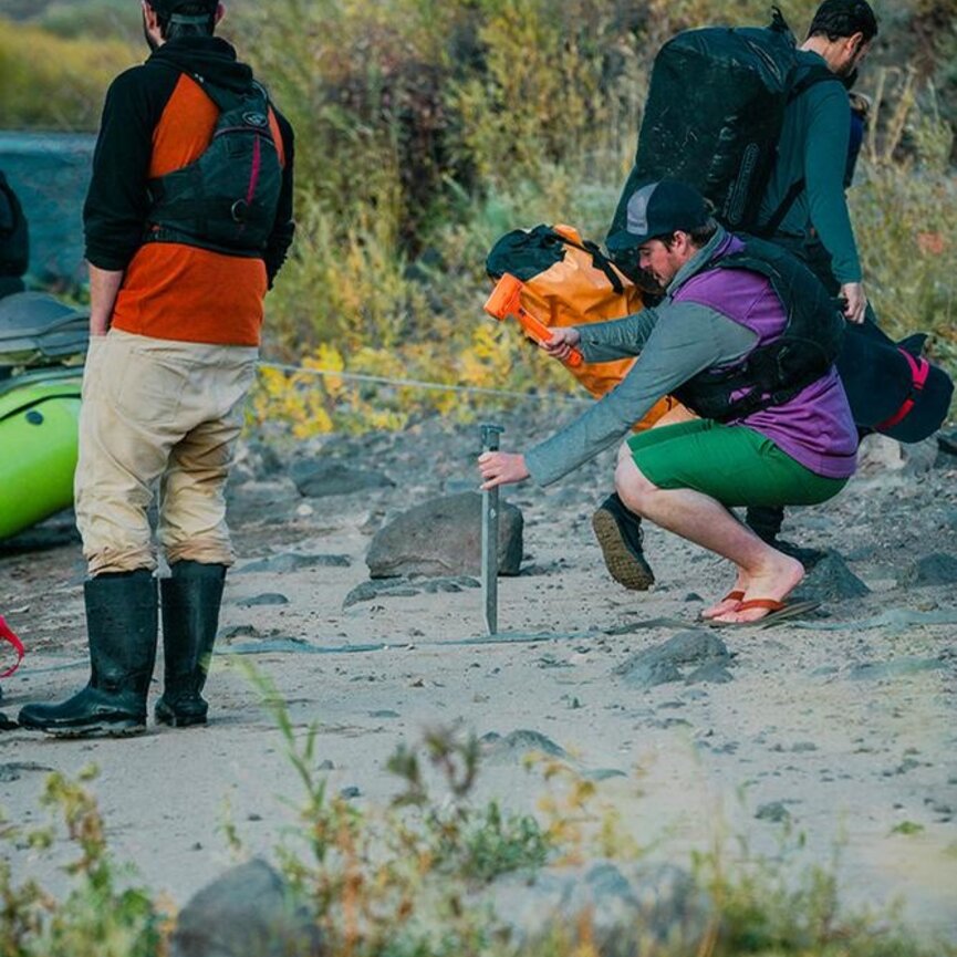 Down River Sand Stake