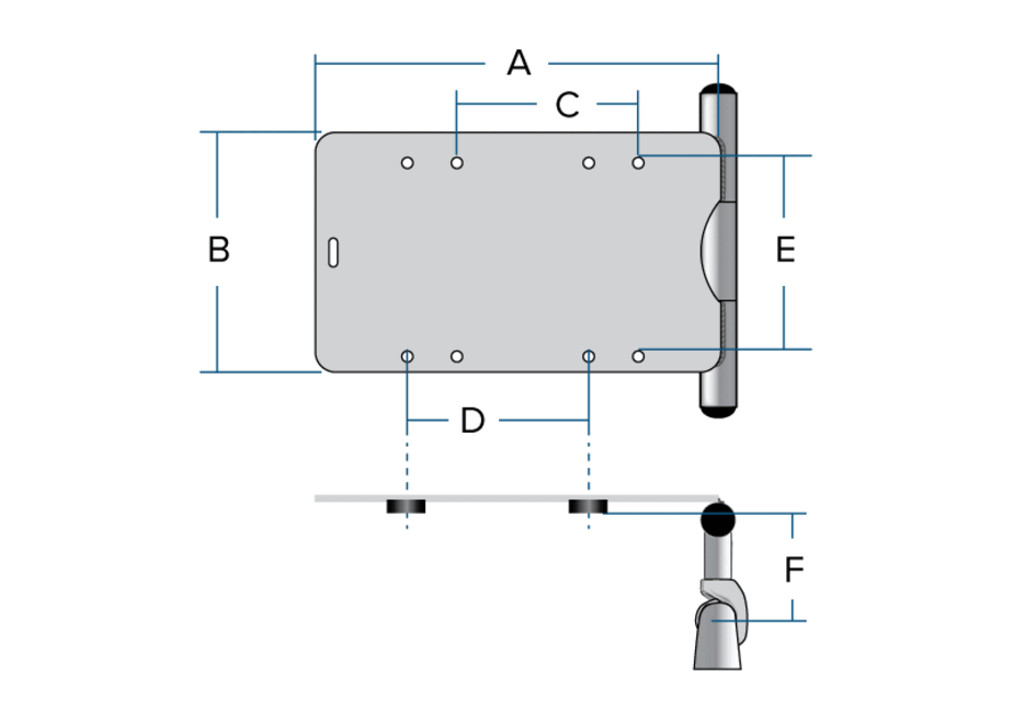 NRS Frame Flip Seat Mount