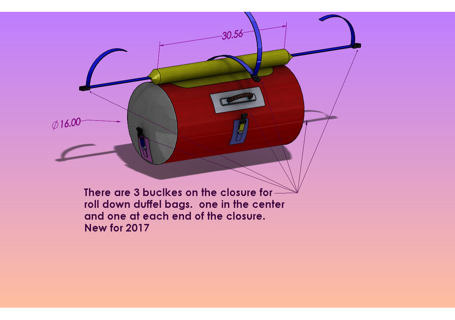 Jack's Plastic Welding Roll Down Duffle