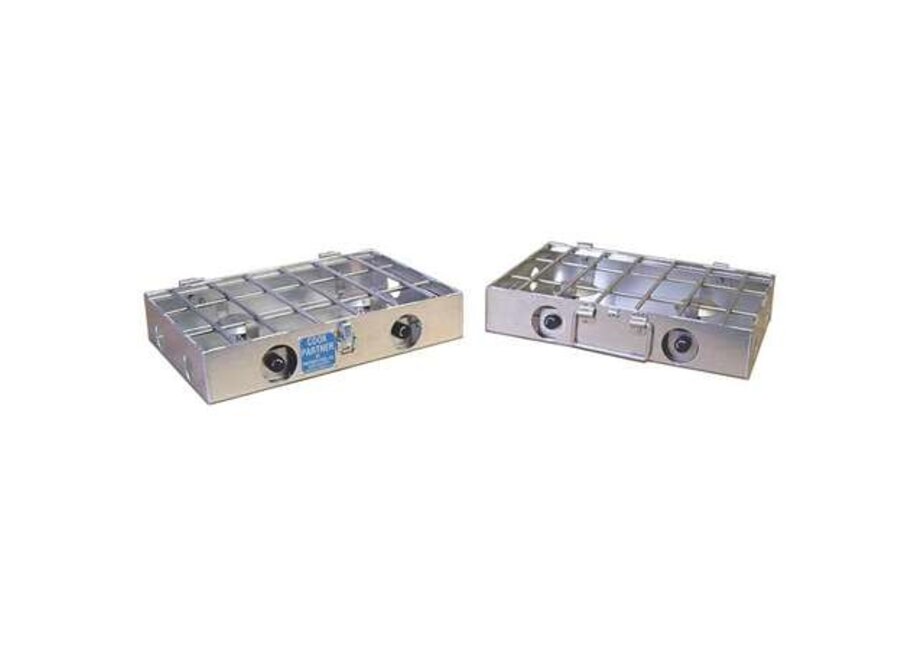 Partner Steel 4 Burner 16" w/ Break-apart Hinge (Rocket Box Size)