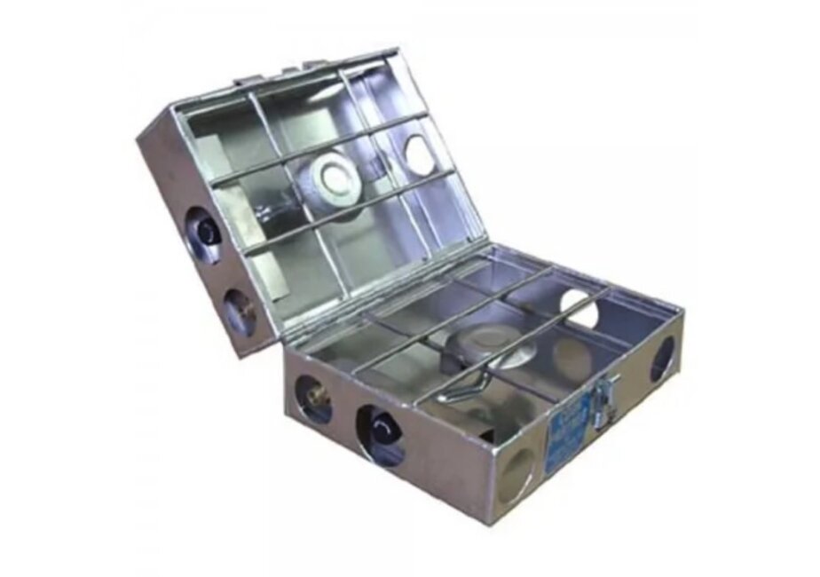 Partner Steel 2 Burner 9" stove with break-apart hinge