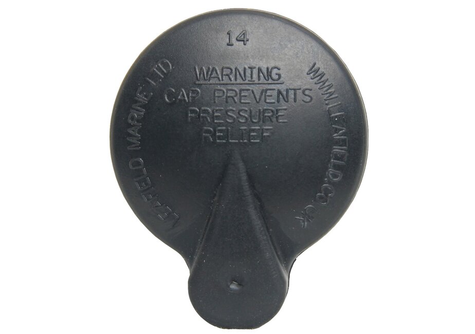 Leafield A6 Pressure Relief Valve Cap