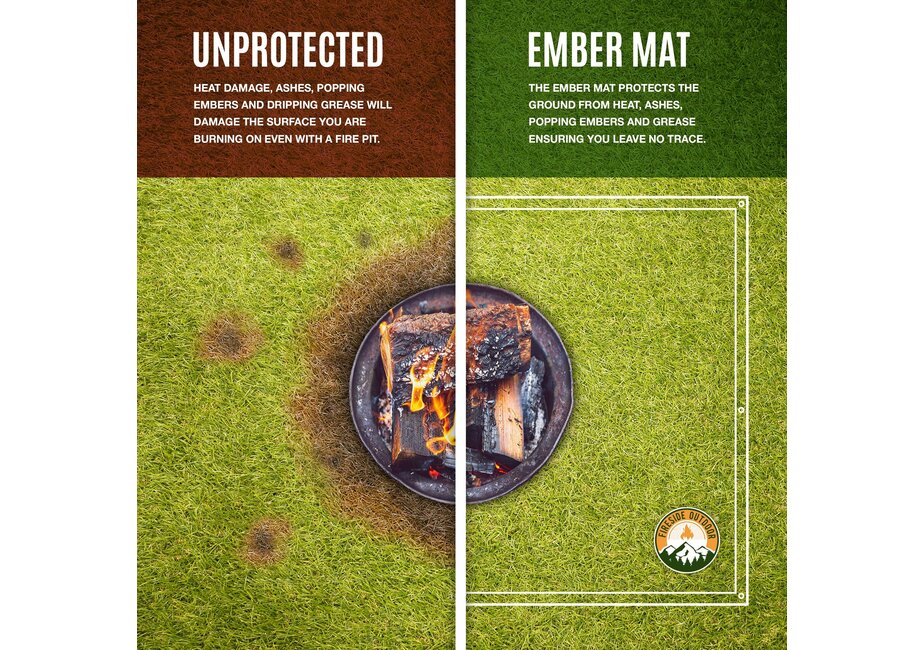 Fireside Outdoors Ground Ember Mat