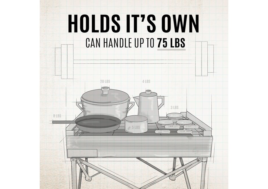 Fireside Outdoors Pop-Up Pit Grill Grate