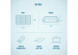 Fireside Outdoors Pop-Up Pit Grill Grate