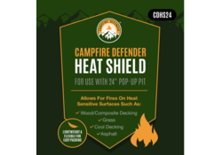 Fireside Outdoors Pop-Up Pit Heat Sheild