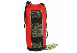 Level Six Quickthrow Pro - 3/8 static polypropylene floating rope - Orange