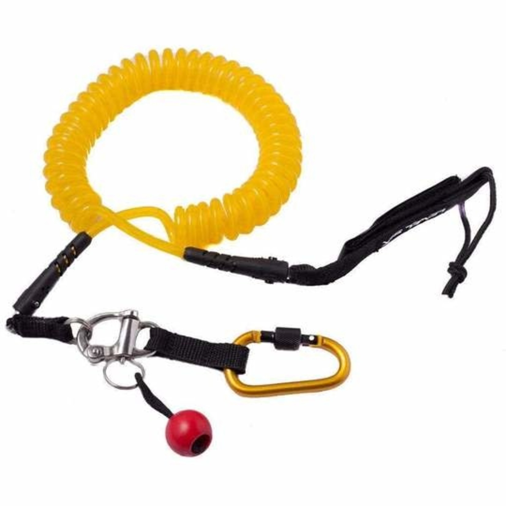 Level Six Level Six Quick-Release SUP Leash Coiled