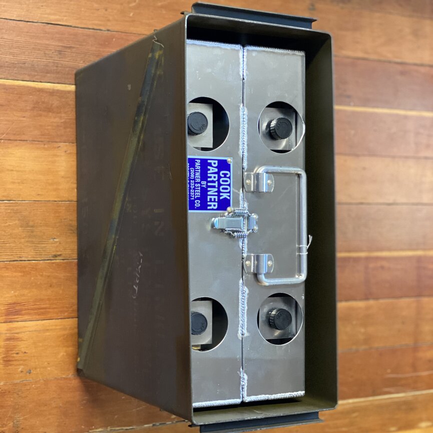 Partner Steel 4 Burner 16" w/ Break-apart Hinge (Rocket Box Size)