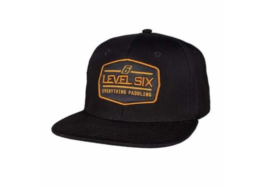 Level Six Badge Cotton Hat