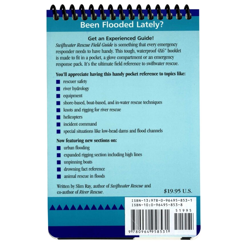 Swiftwater Rescue Field Guide Book