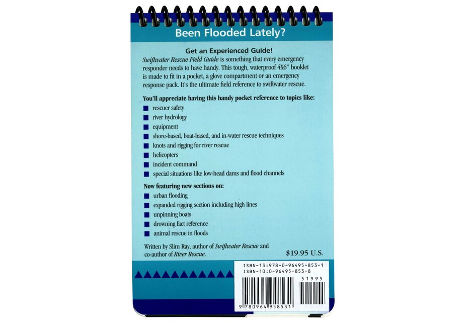 Swiftwater Rescue Field Guide Book