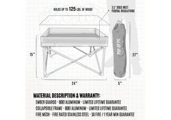 Fireside Outdoor Pop-Up Pit