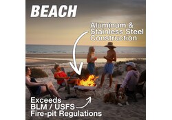 Fireside Outdoor Pop-Up Pit