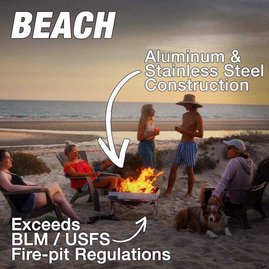 Fireside Outdoor Pop-Up Pit