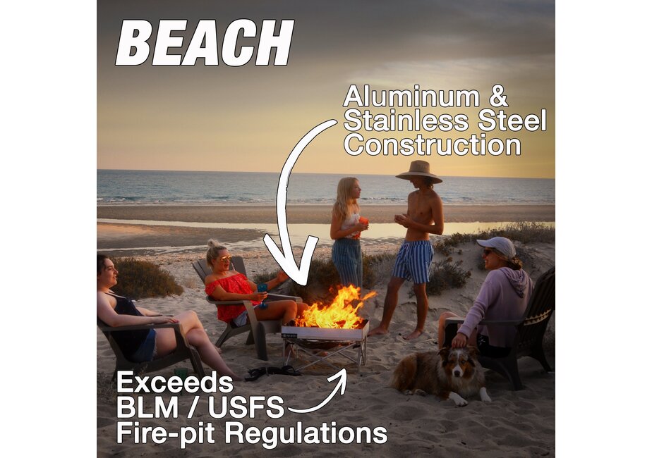 Fireside Outdoor Pop-Up Pit