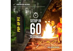 Fireside Outdoor Pop-Up Pit