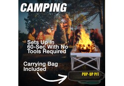 Fireside Outdoor Pop-Up Pit