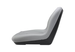 High-Back Padded Drain Hole Seat