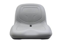 High-Back Padded Drain Hole Seat