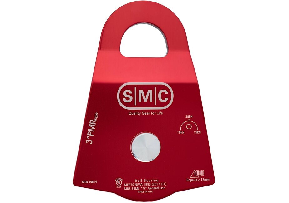 SMC 3" NFPA Single PMP Pulley